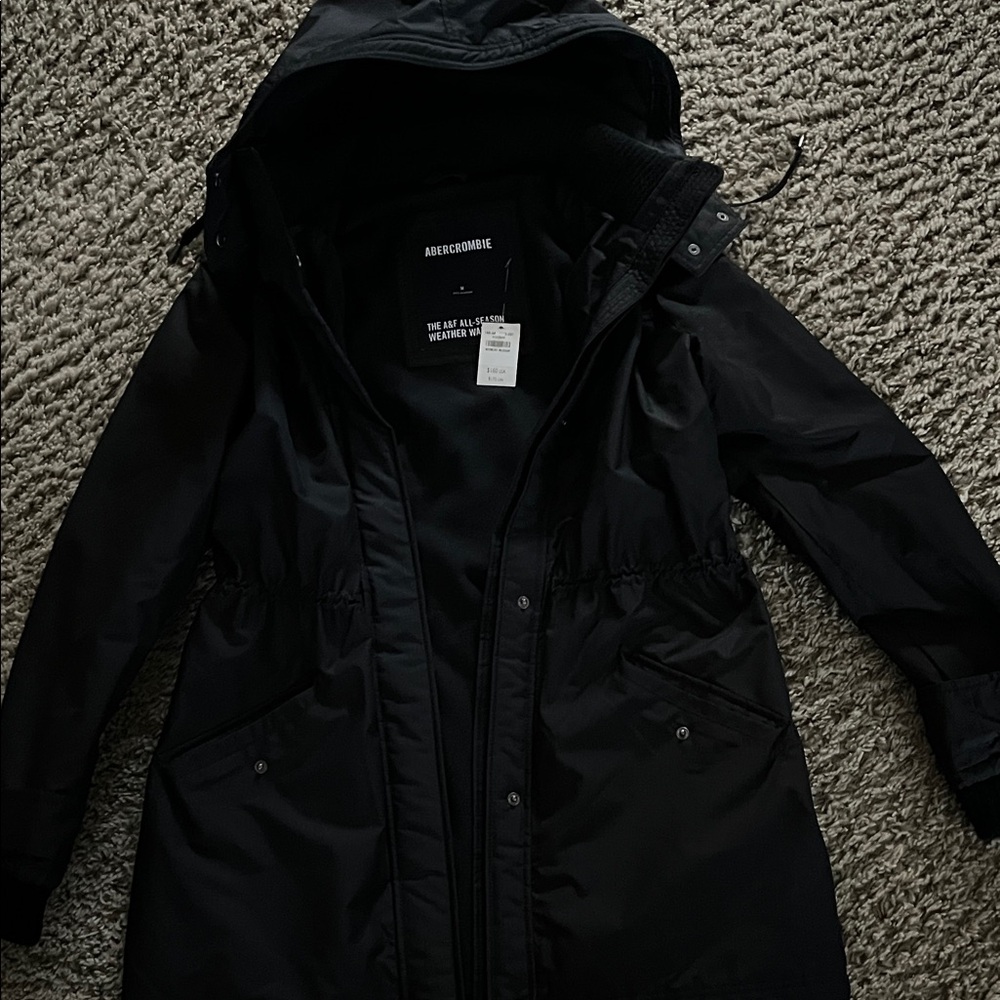Abercrombie & Fitch Women's Utility Jacket in Black